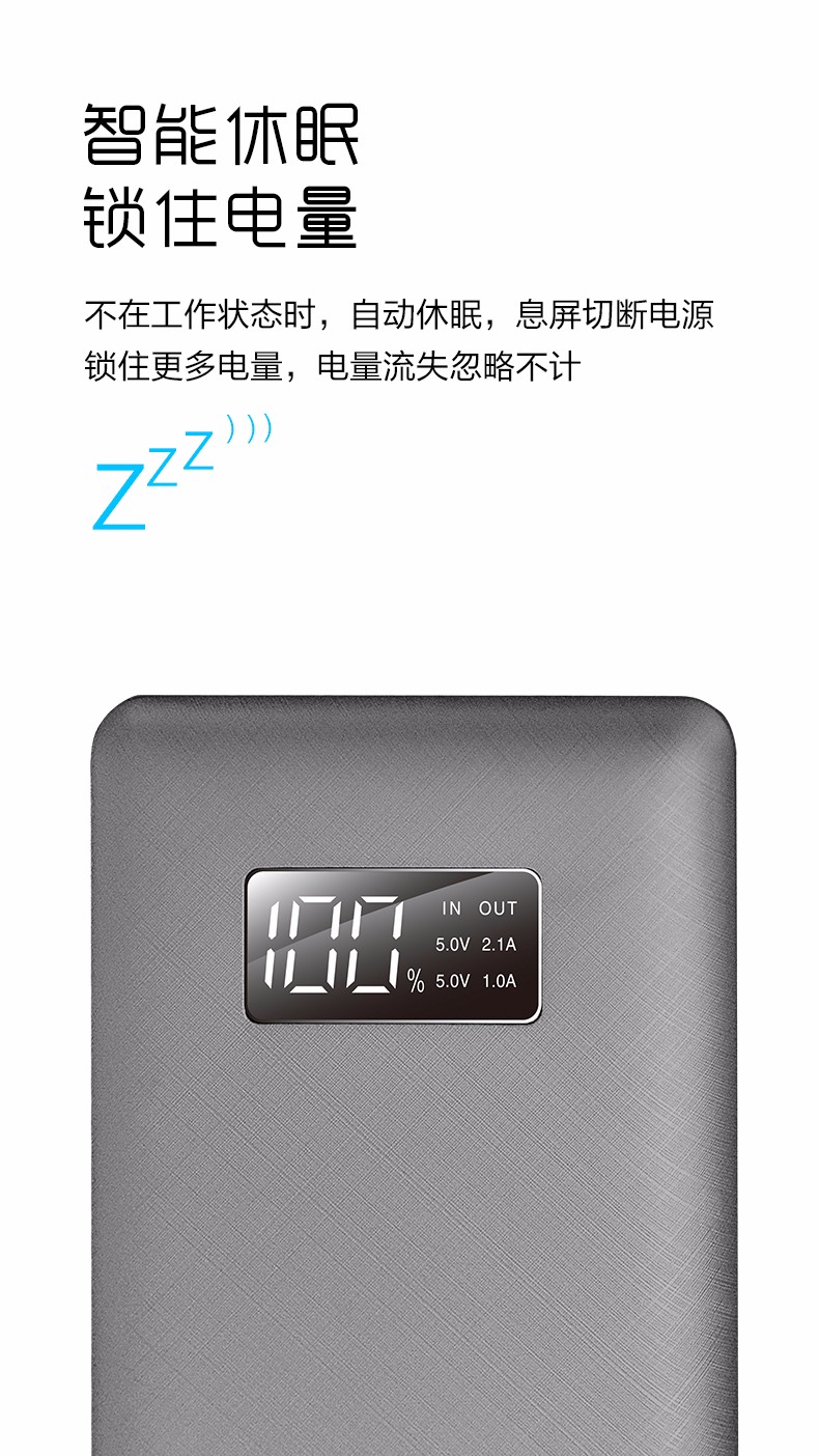 VP29 20000mAh 數(shù)顯移動(dòng)電源