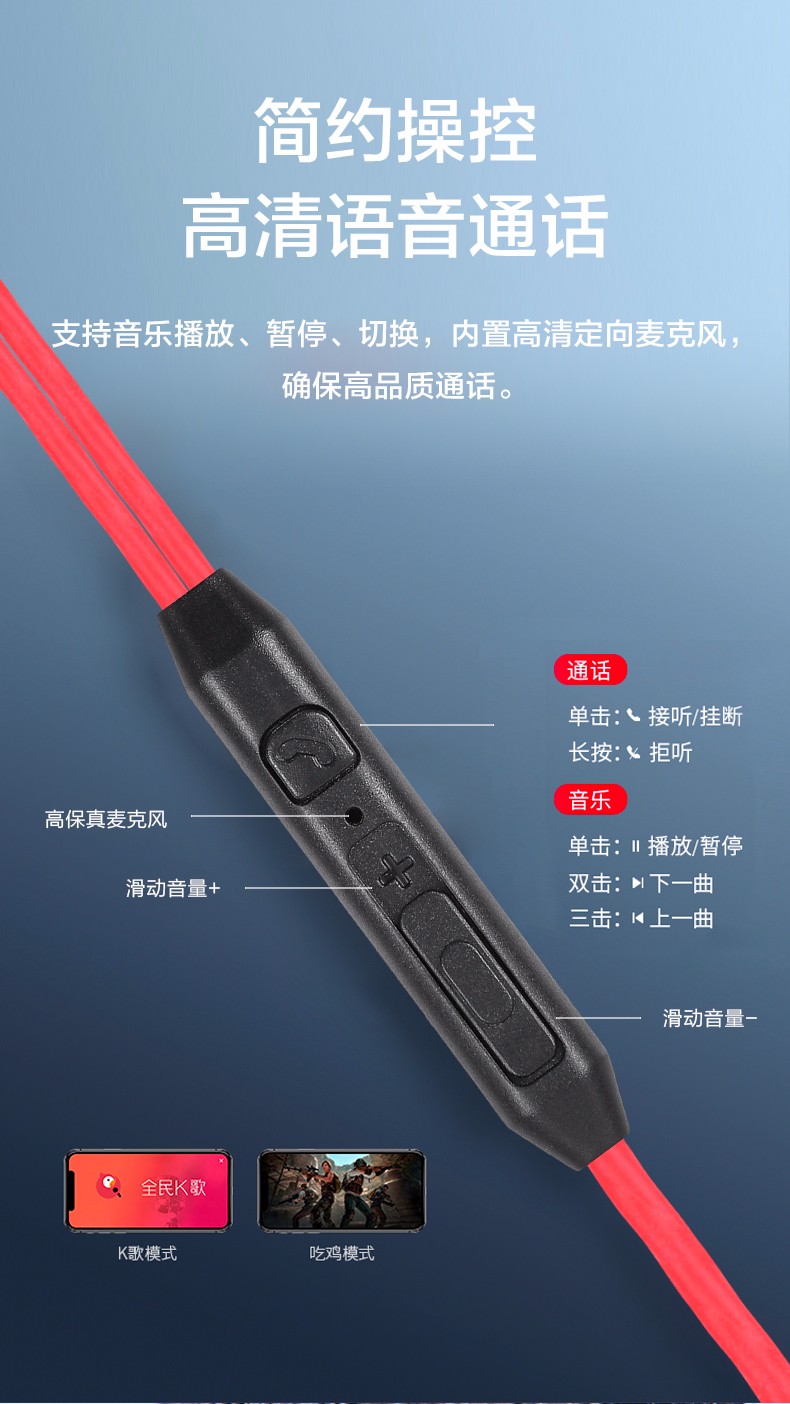 VE32 時尚線控耳機