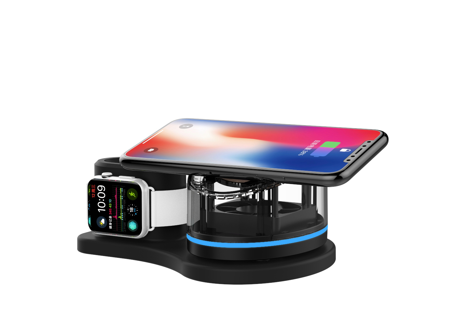 KW-019 手機、手表、耳機 多功能無線充