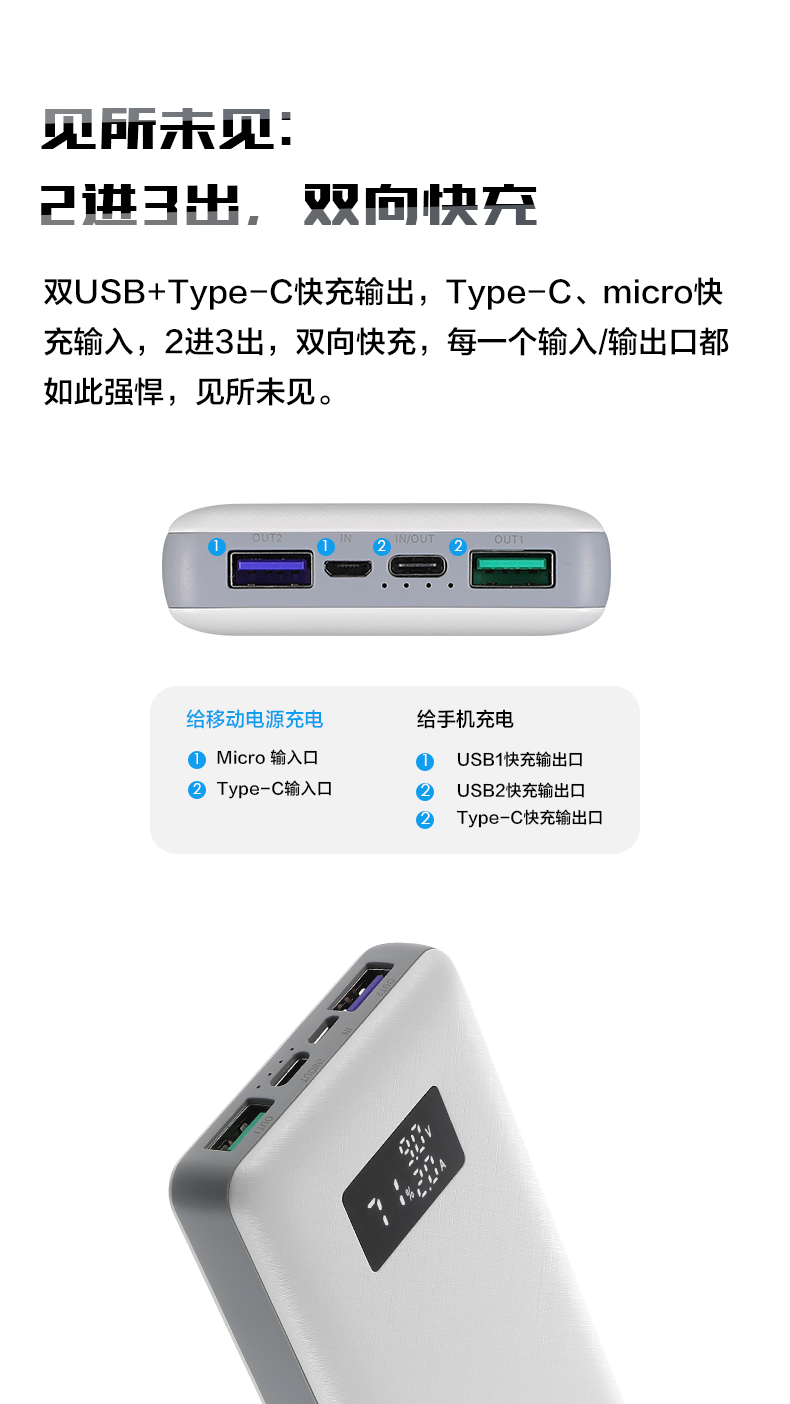 16000 全兼容數(shù)顯移動(dòng)電源-VP58